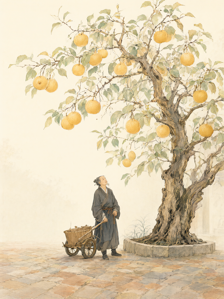 The Pear Tree — story illustration